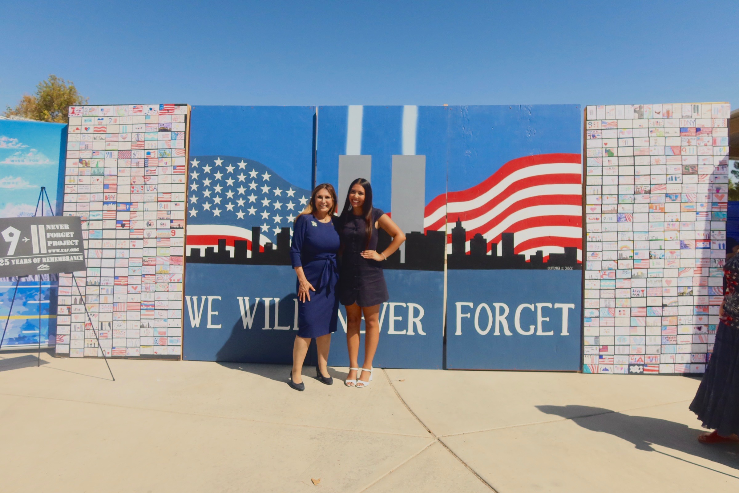 Youth-created Las Vegas 9/11 Remembrance Wall