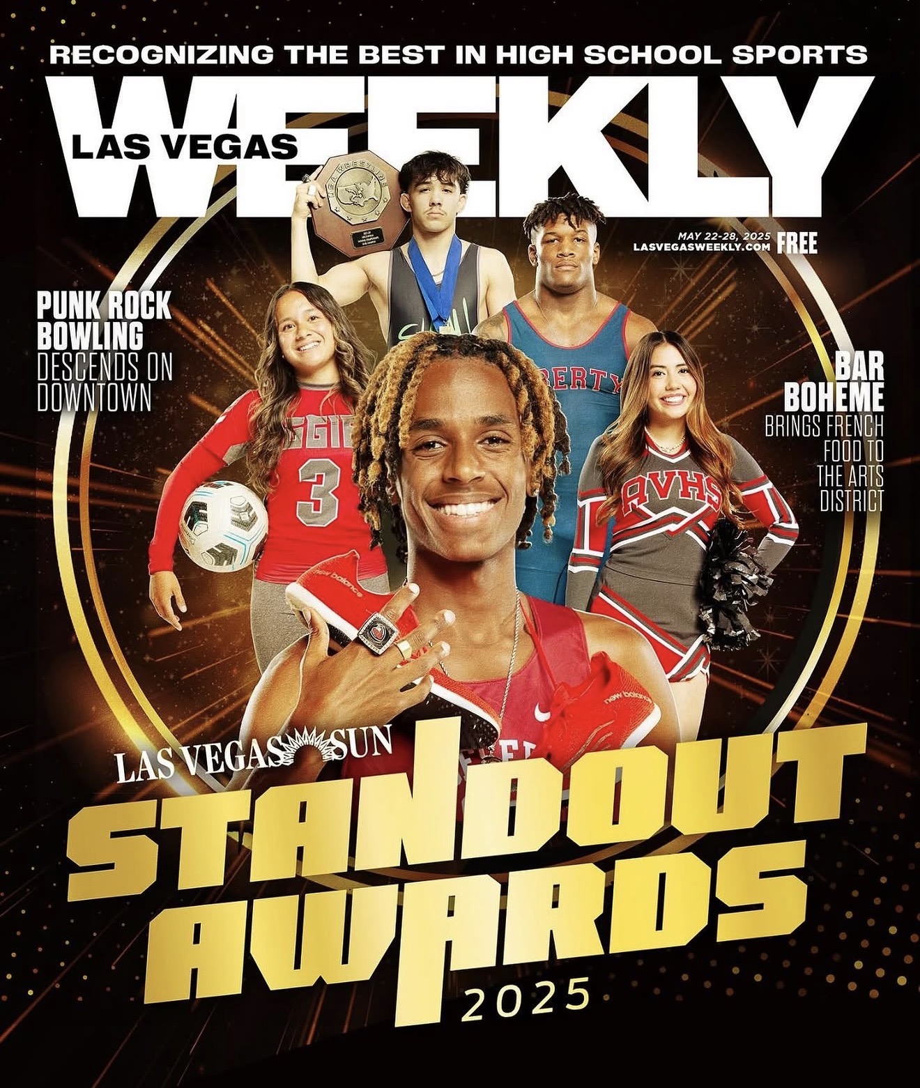 Las Vegas Weekly Standout Awards 2025 cover
